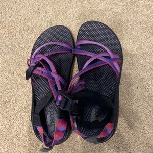 Purple and Pink Chacos